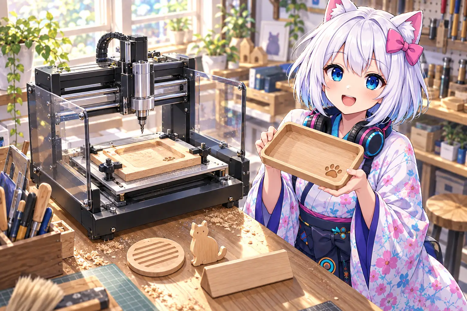 自宅で木材を削ってものづくり！家庭用CNC加工機おすすめ5選