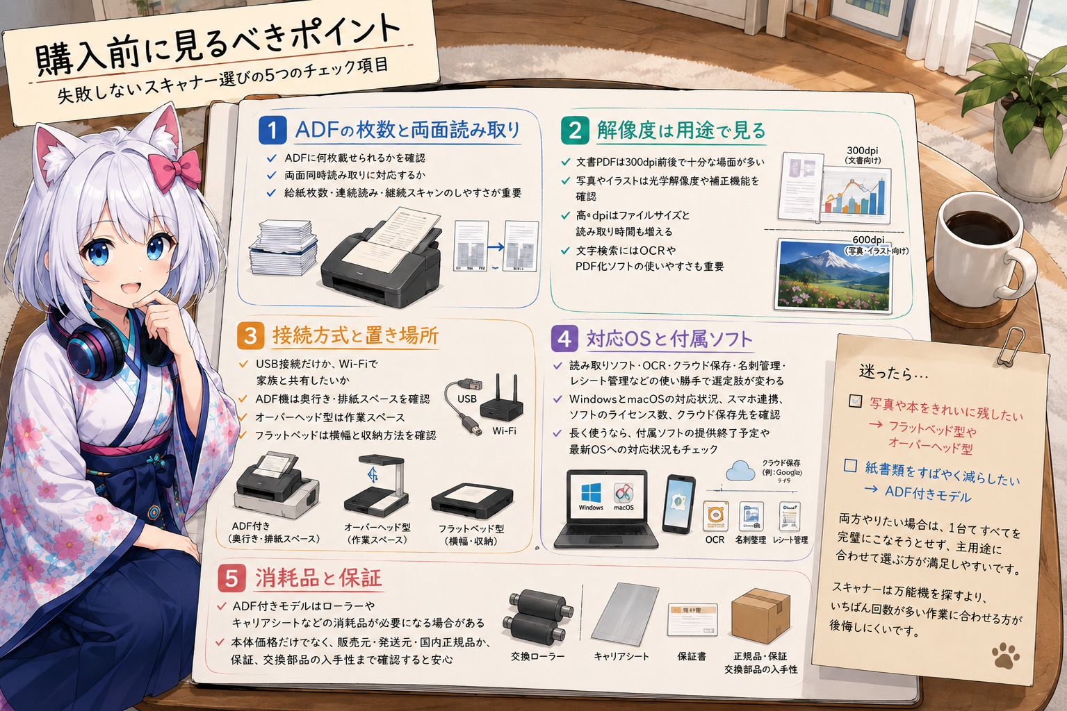 購入前に見るべきポイント